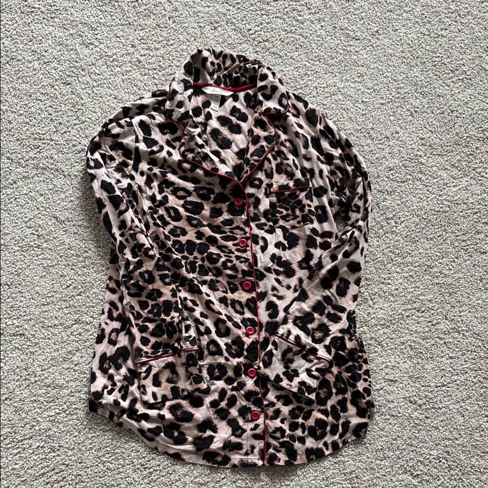 Soma small Long Sleeve Pajama Top